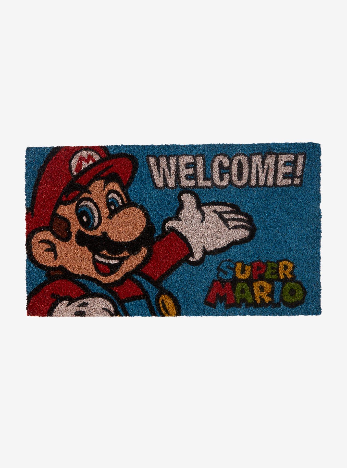 Nintendo Super Mario Welcome Doormat, , hi-res