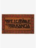 Marvel Black Panther Welcome to Wakanda Doormat - BoxLunch Exclusive, , hi-res