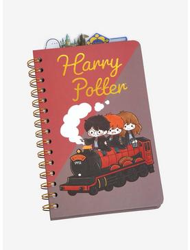 Plus Size Harry Potter Chibi Hogwarts Express Tab Journal - BoxLunch Exclusive, , hi-res