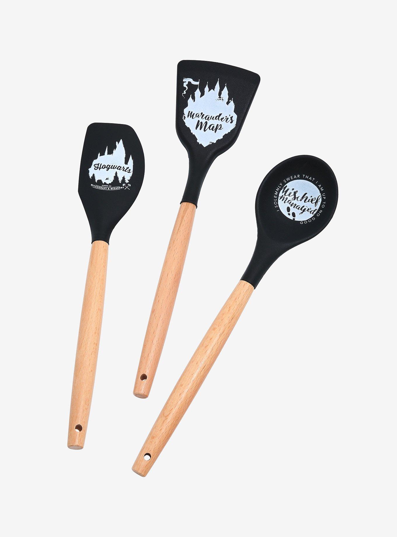 Harry Potter Hogwarts Lettering Spatula Set, , hi-res