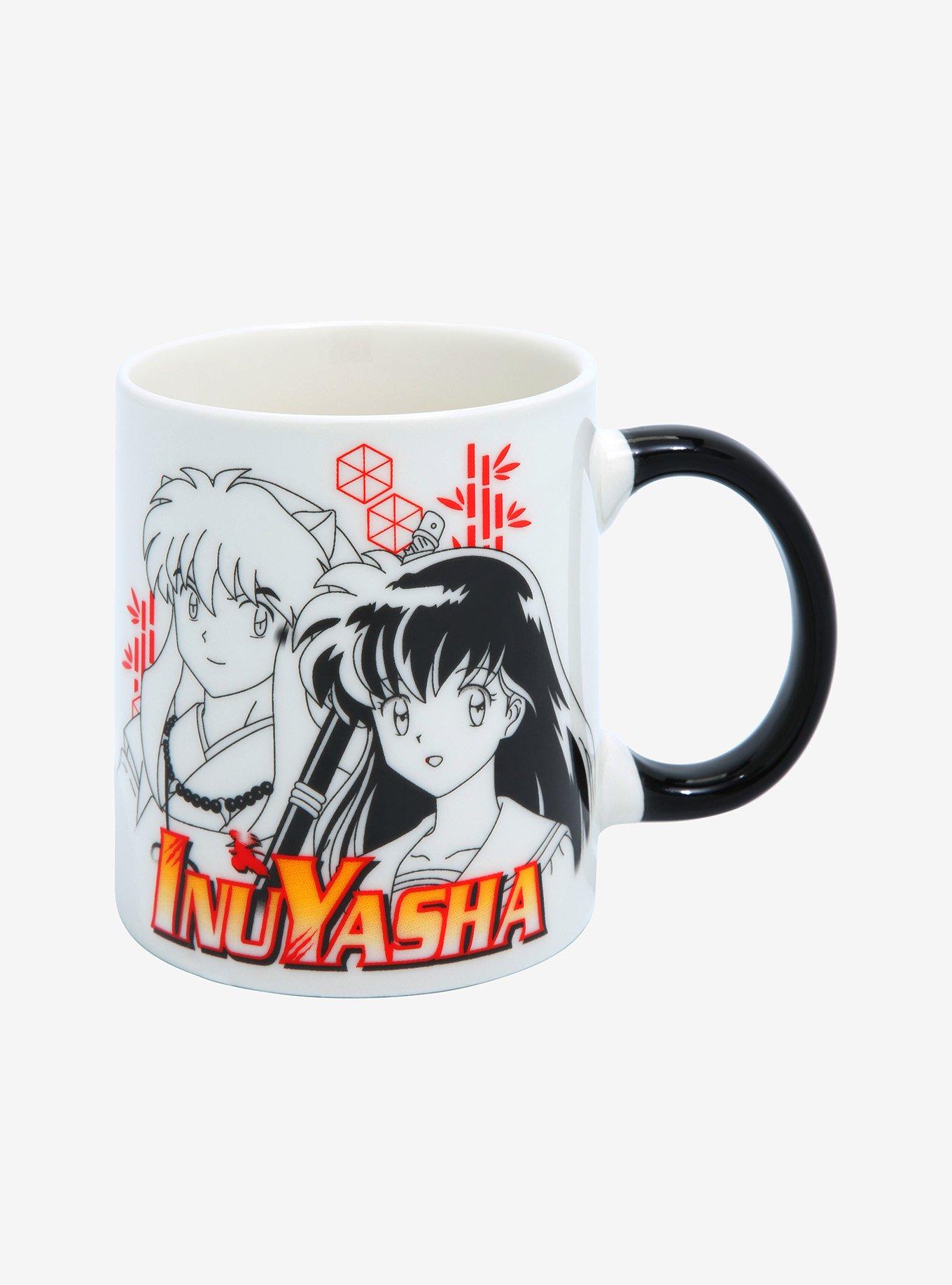 InuYasha Kagome & InuYasha Outline Portrait Mug, , hi-res