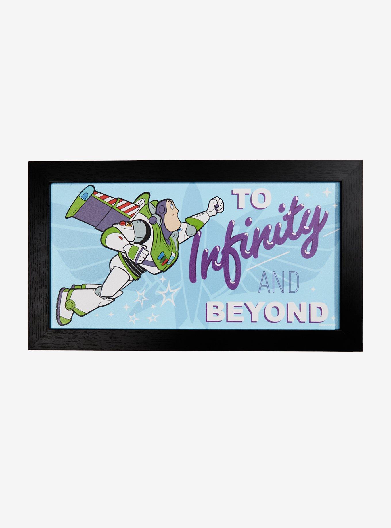 Disney Pixar Toy Story Buzz Lightyear Infinity and Beyond Wall Art, , hi-res