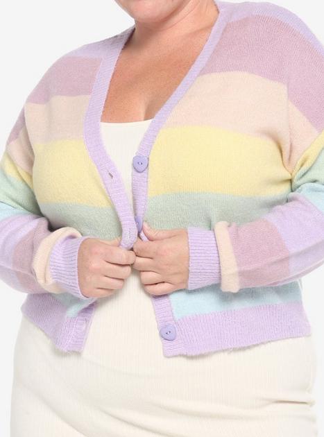 Wc pastel hotsell rainbow cardigan