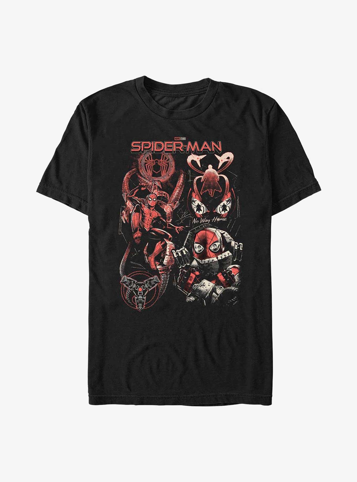 Marvel Spider-Man Double Booking T-Shirt, BLACK, hi-res