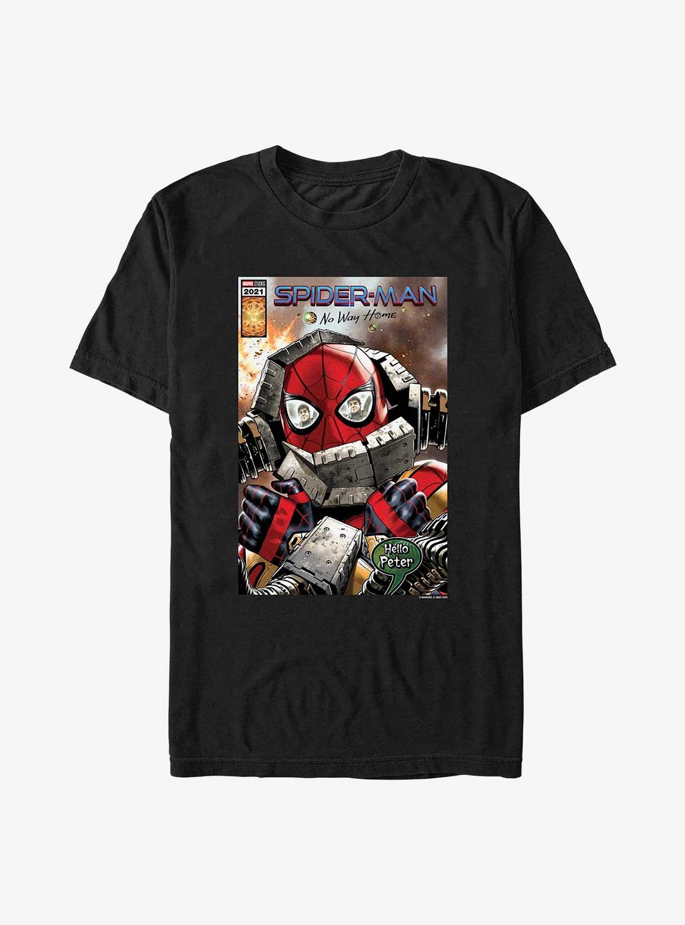 Marvel Spider-Man Hello Peter Comic Cover T-Shirt, , hi-res