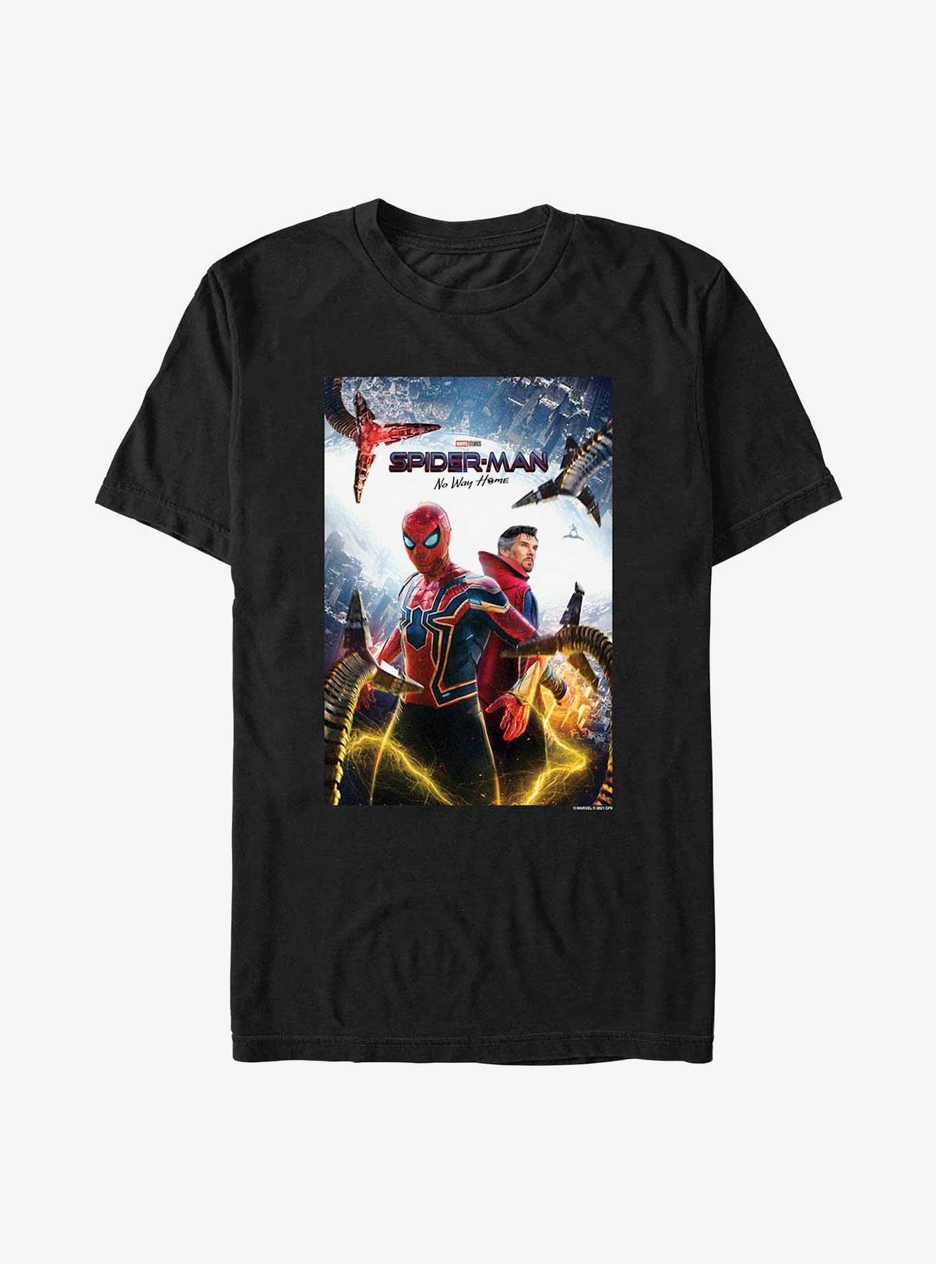 Marvel Spider-Man Spidey Poster T-Shirt, BLACK, hi-res