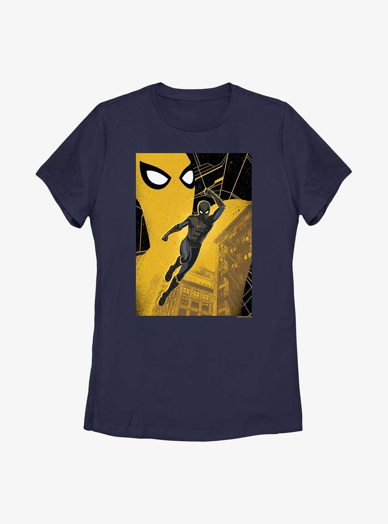 Marvel Spider-Man Black Suit Womens T-Shirt, , hi-res