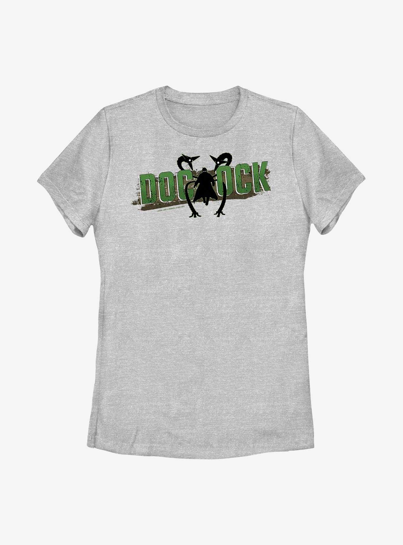 Marvel Spider-Man Doc Ock Silhouette Womens T-Shirt, , hi-res