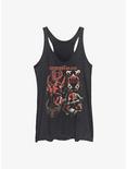 Marvel Spider-Man Double Booking Womens Tank Top, BLK HTR, hi-res