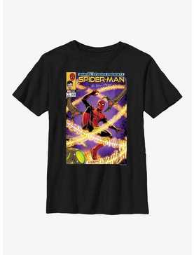 Marvel Spider-Man Battle Comic Cover Youth T-Shirt, , hi-res