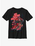 Marvel Spider-Man Hanging Time Youth T-Shirt, BLACK, hi-res