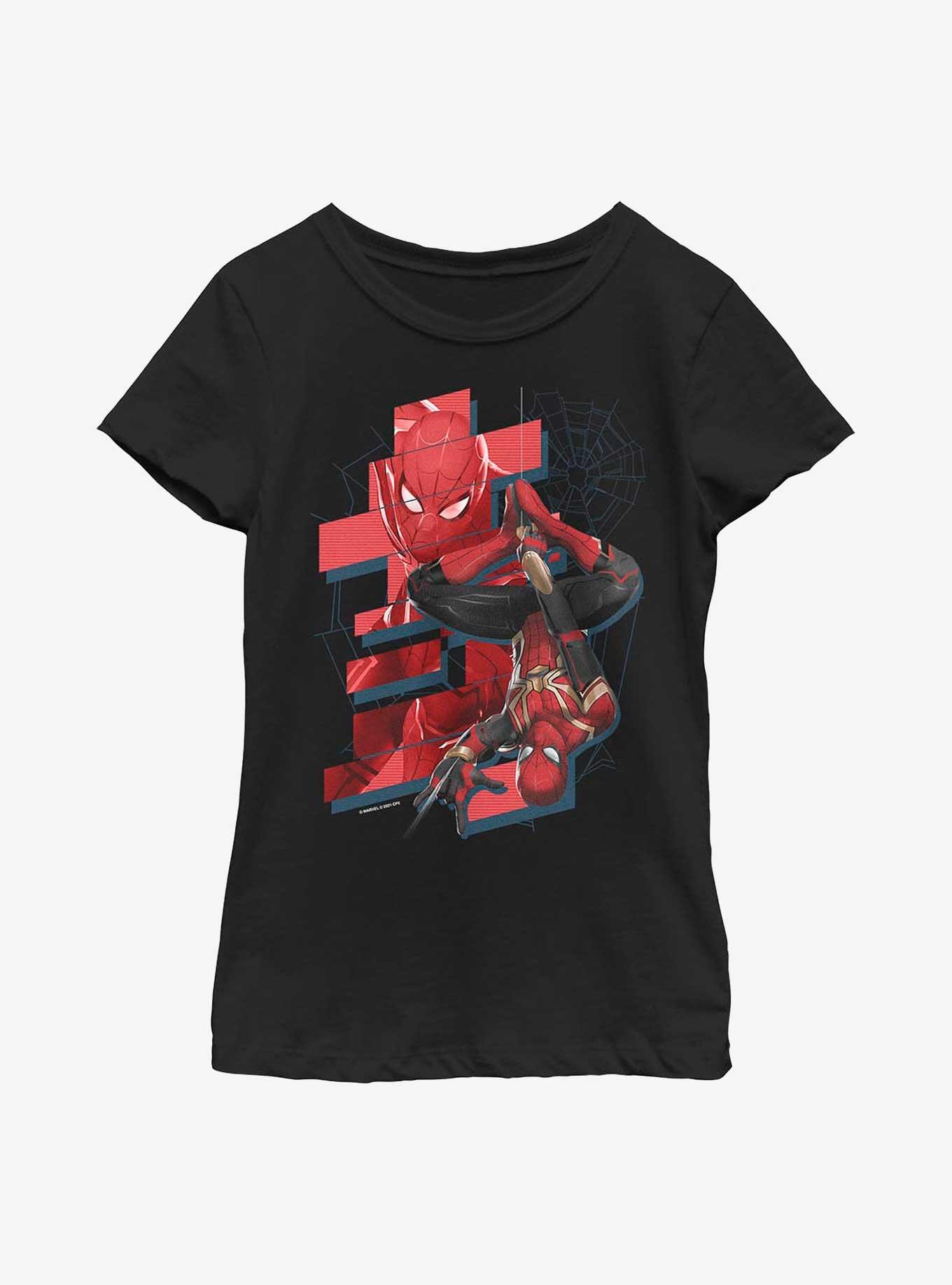 Marvel Spider-Man Hanging Time Youth T-Shirt, , hi-res
