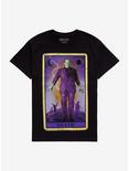 Universal Monsters Frankenstein Tarot Card T-Shirt, BLACK, hi-res