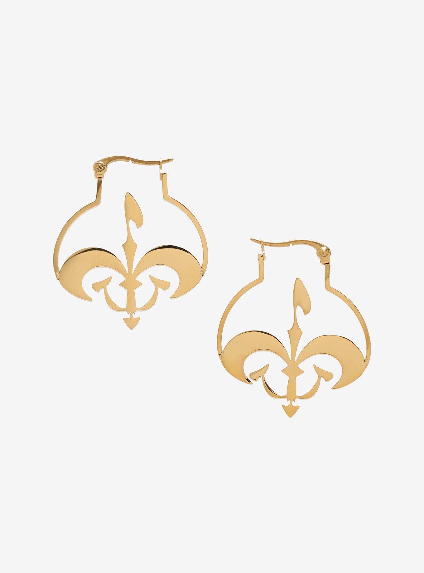 Her Universe Star Wars Naboo Emblem Hoop Earrings, , hi-res