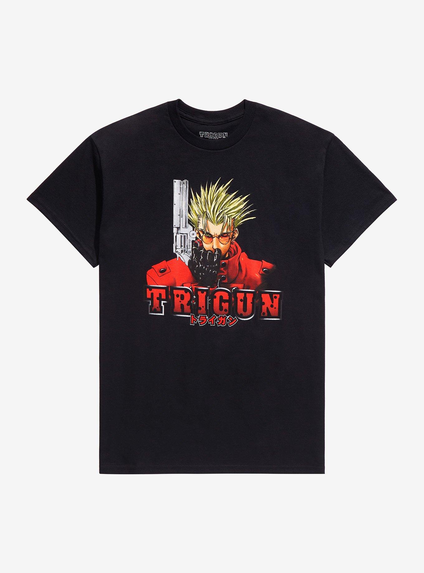 Trigun Vash T-Shirt, BLACK, hi-res