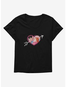 Plus Size I Love Lucy Cupid Heart Womens Plus Size T-Shirt, , hi-res