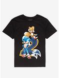 Sonic The Hedgehog 2 Sonic & Tails T-Shirt, BLACK, hi-res
