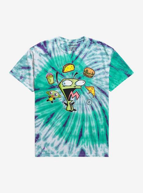 Invader Zim GIR Tie-Dye T-Shirt | Hot Topic