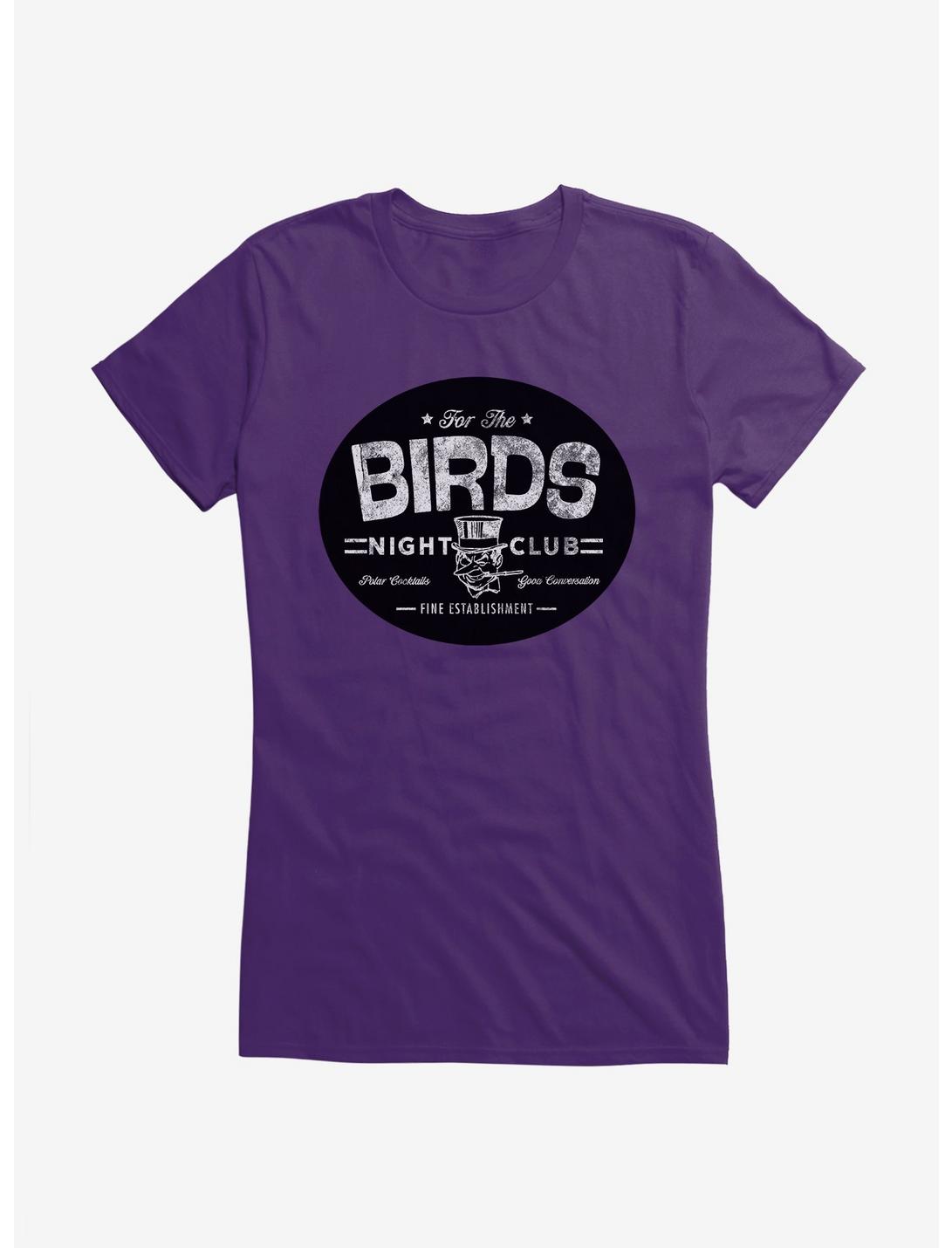 DC Comics Batman For The Birds Girls T-Shirt, PURPLE, hi-res