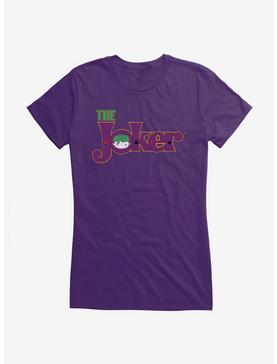 DC Comics Batman The Joker Girls T-Shirt, PURPLE, hi-res