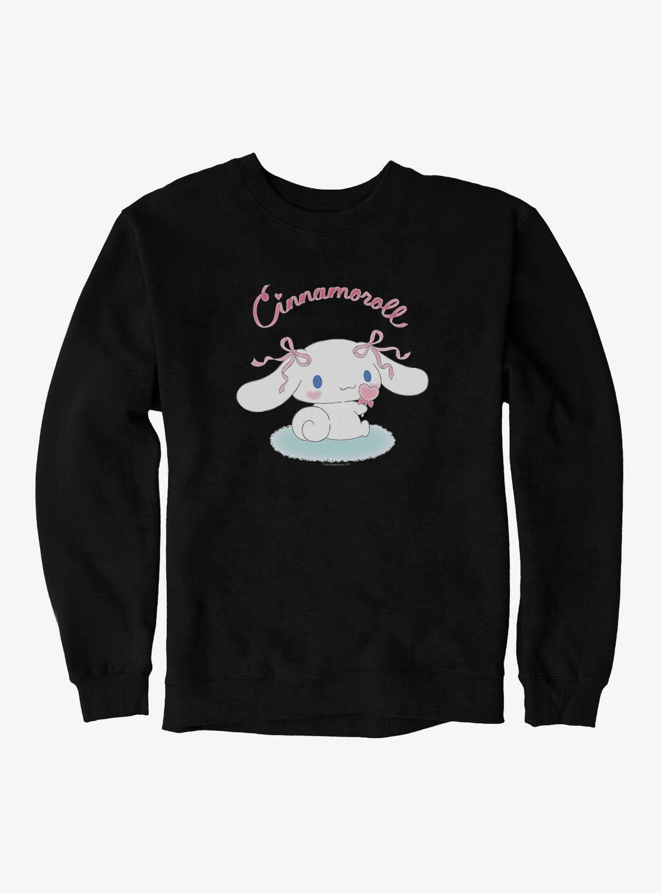 Cinnamoroll Logo Sweatshirt, , hi-res