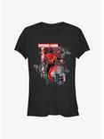 Marvel's Spider-Man Escape Girl's T-Shirt, BLACK, hi-res