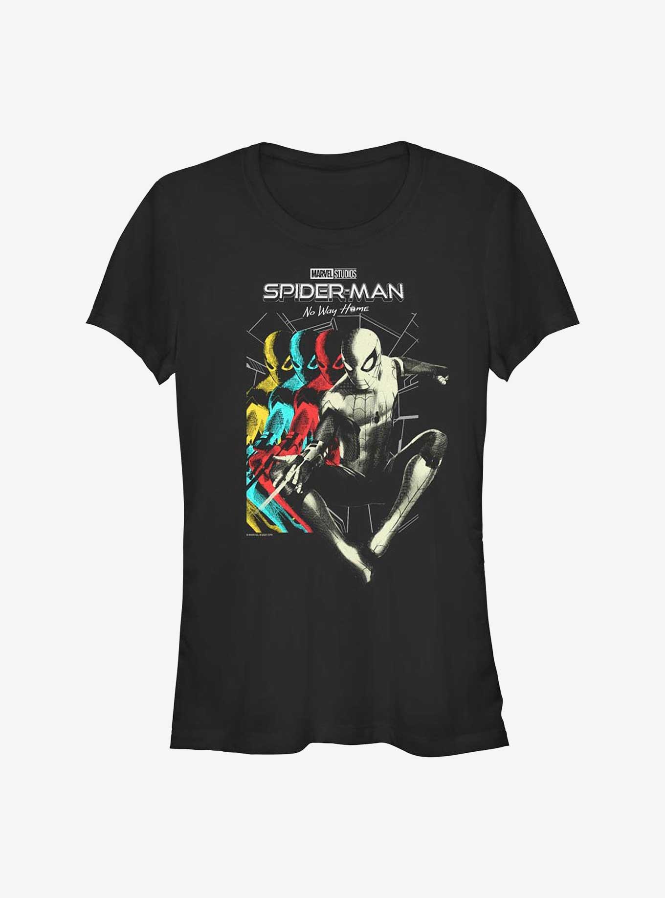 Marvel's Spider-Man Spider Shades Girl's T-Shirt, BLACK, hi-res