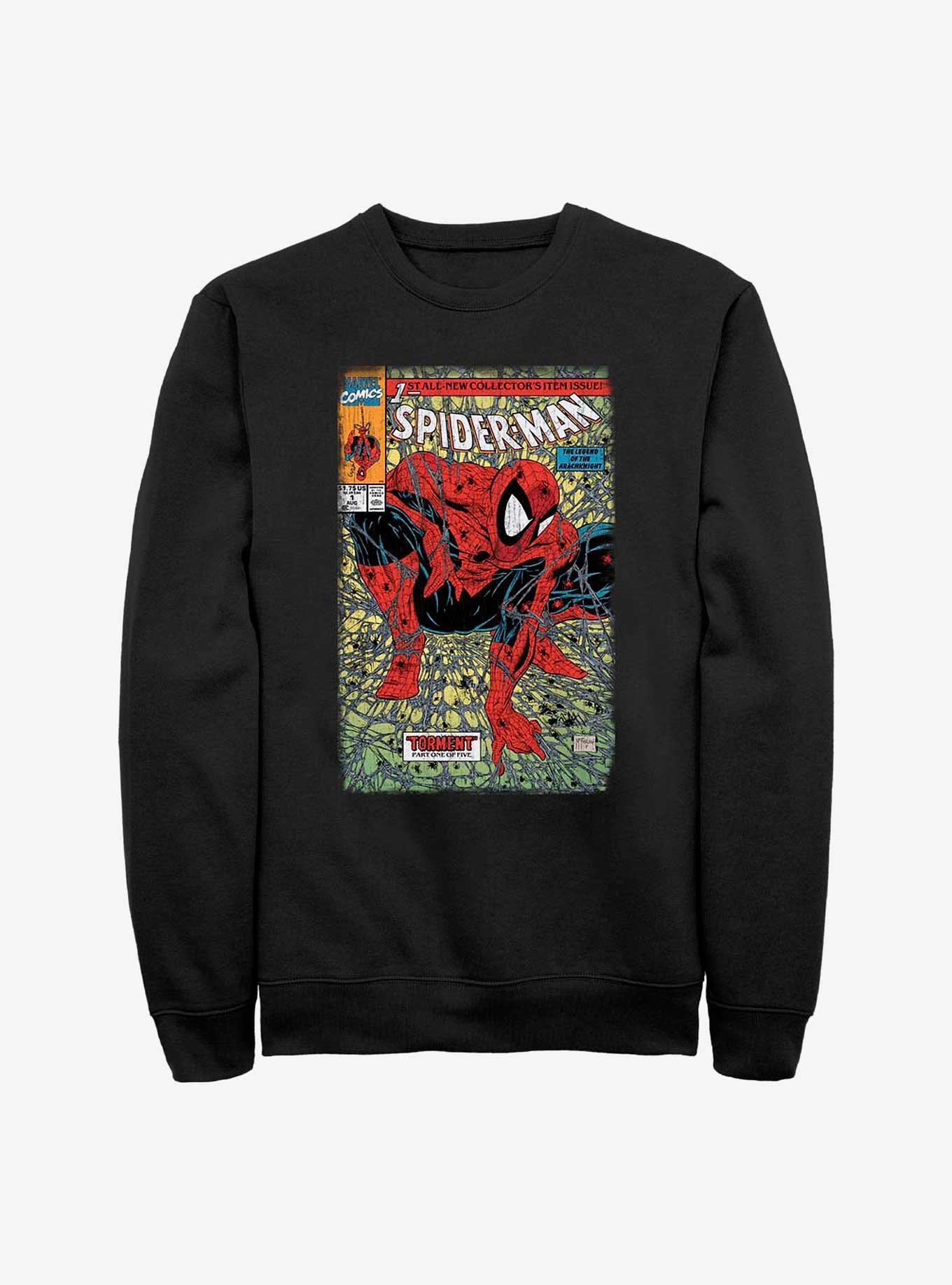 Marvel's Spider-Man Spider Torment Sweatshirt, BLACK, hi-res
