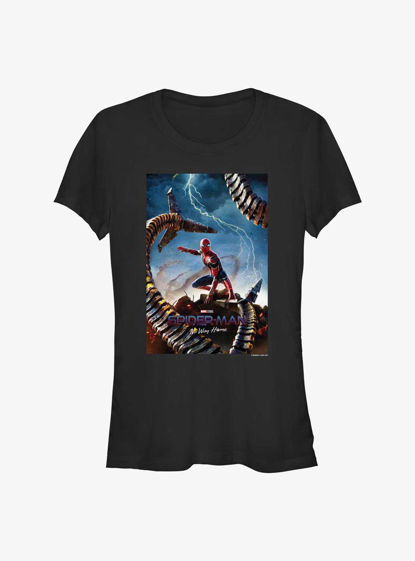 Marvel's Spider-Man Spidey Main Poster Girl's T-Shirt, BLACK, hi-res