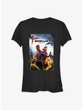 Marvel's Spider-Man Spidey Strange Poster Girl's T-Shirt, BLACK, hi-res