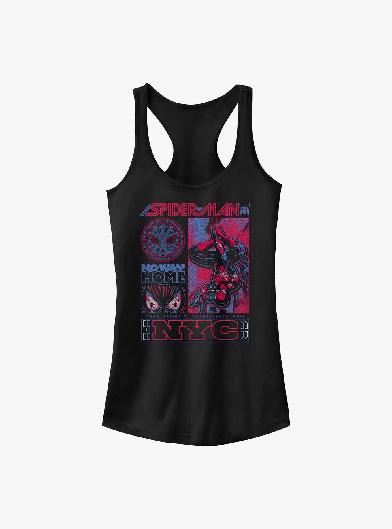 Marvel's Spider-Man Streetwise Girl's Tank, BLACK, hi-res