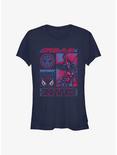 Marvel's Spider-Man Streetwise Girl's T-Shirt, NAVY, hi-res