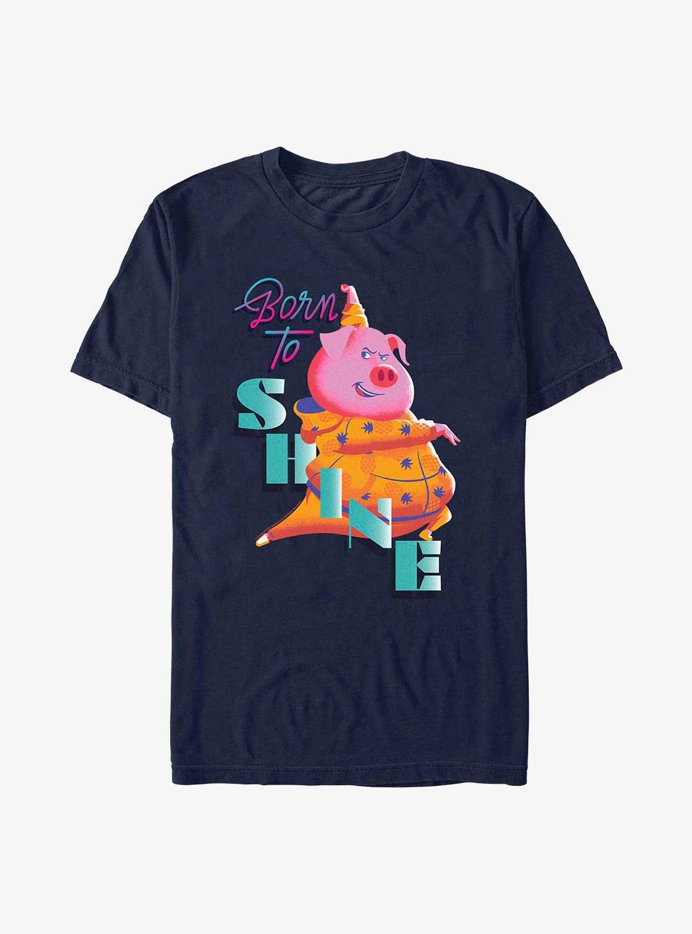 Sing Born To Shine T-Shirt, NAVY, hi-res