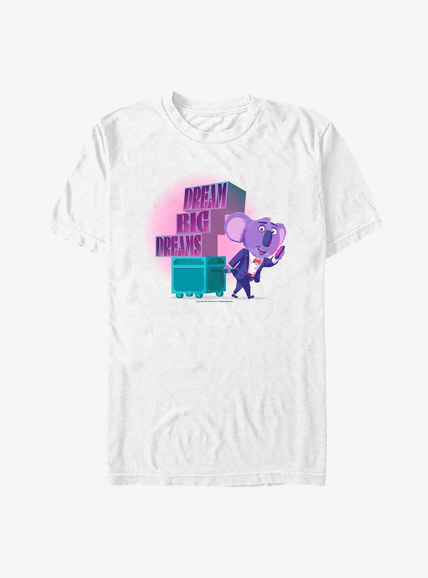Sing Dream Big Dreams T-Shirt, WHITE, hi-res