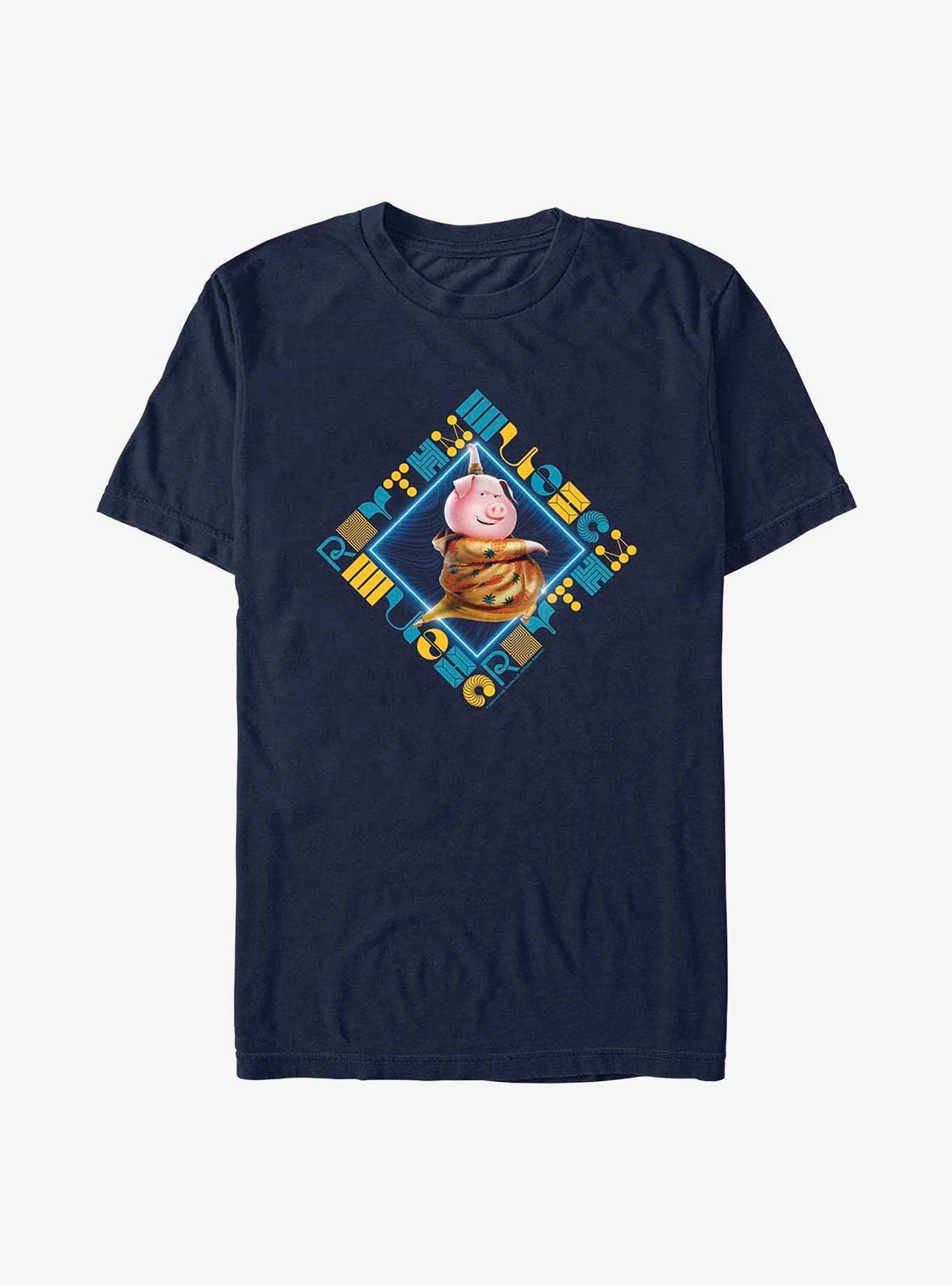 Sing Gunter Dancing T-Shirt, NAVY, hi-res