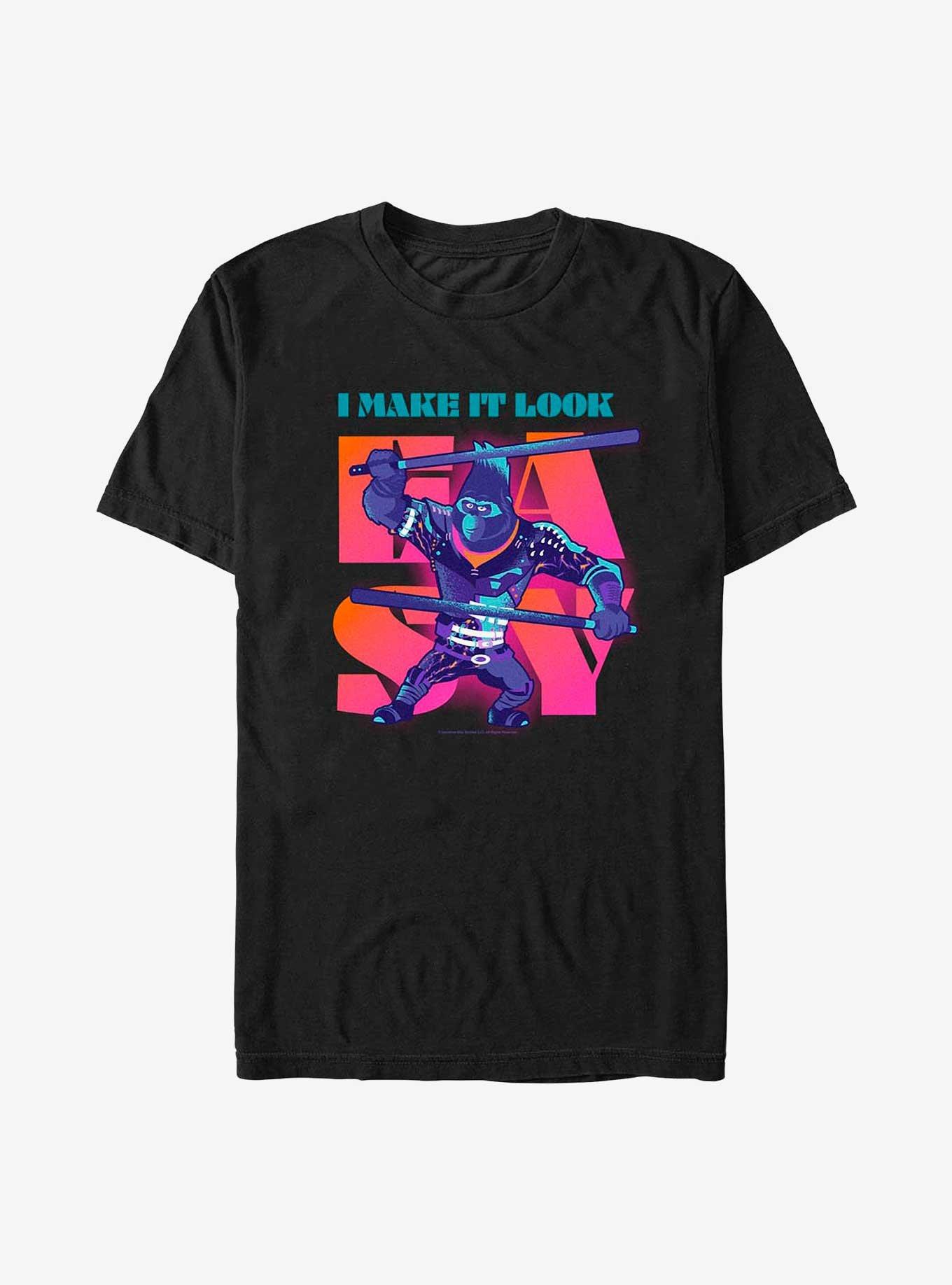 Sing Make It Look Easy T-Shirt, BLACK, hi-res