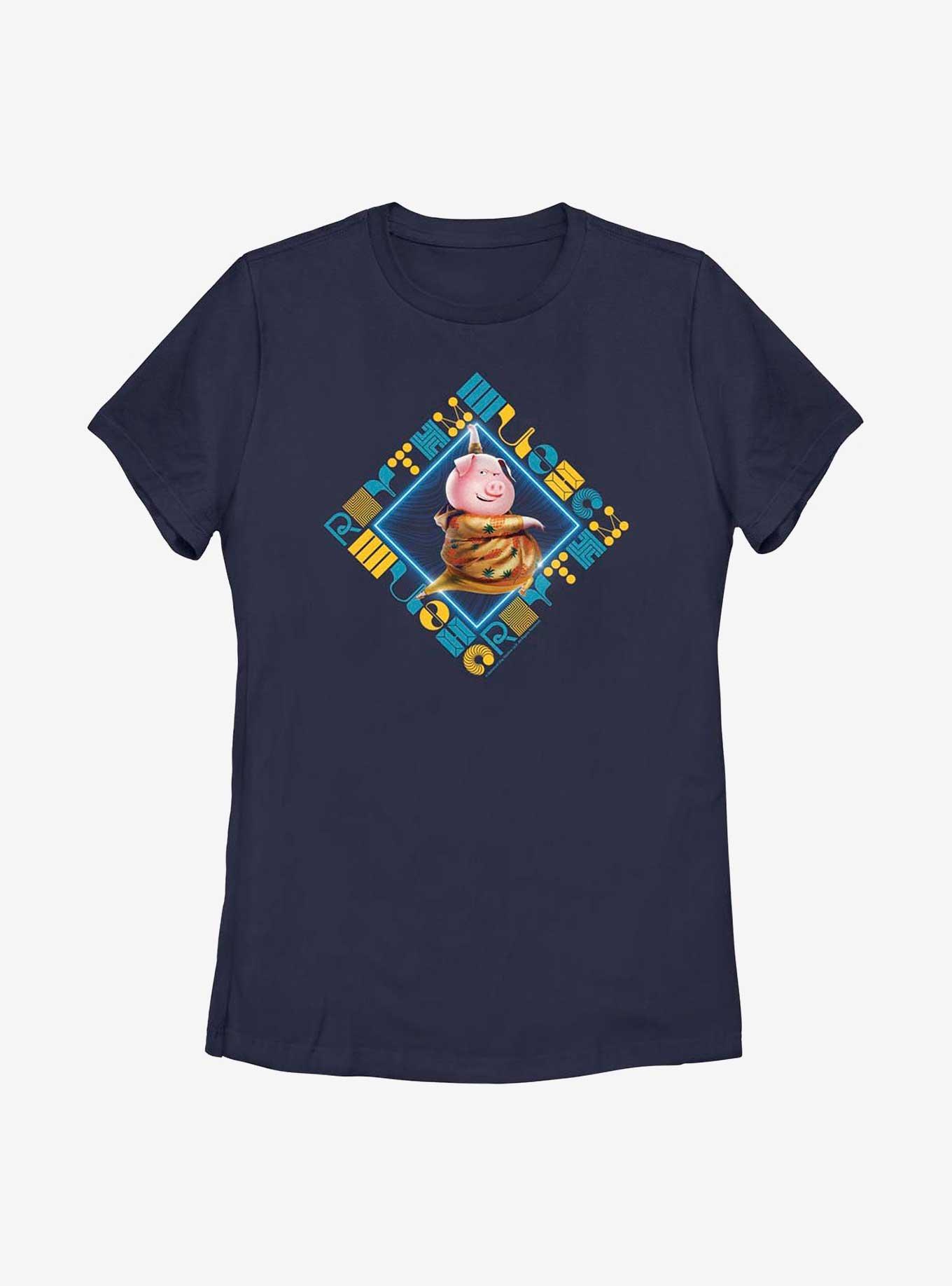 Sing Gunter Dancing Womens T-Shirt, NAVY, hi-res