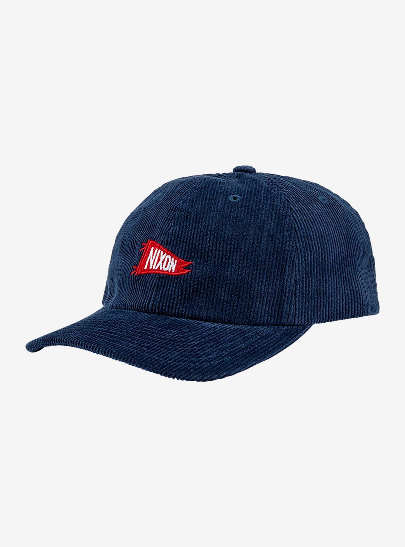 Nixon Harvey Strapback Hat Navy, , hi-res
