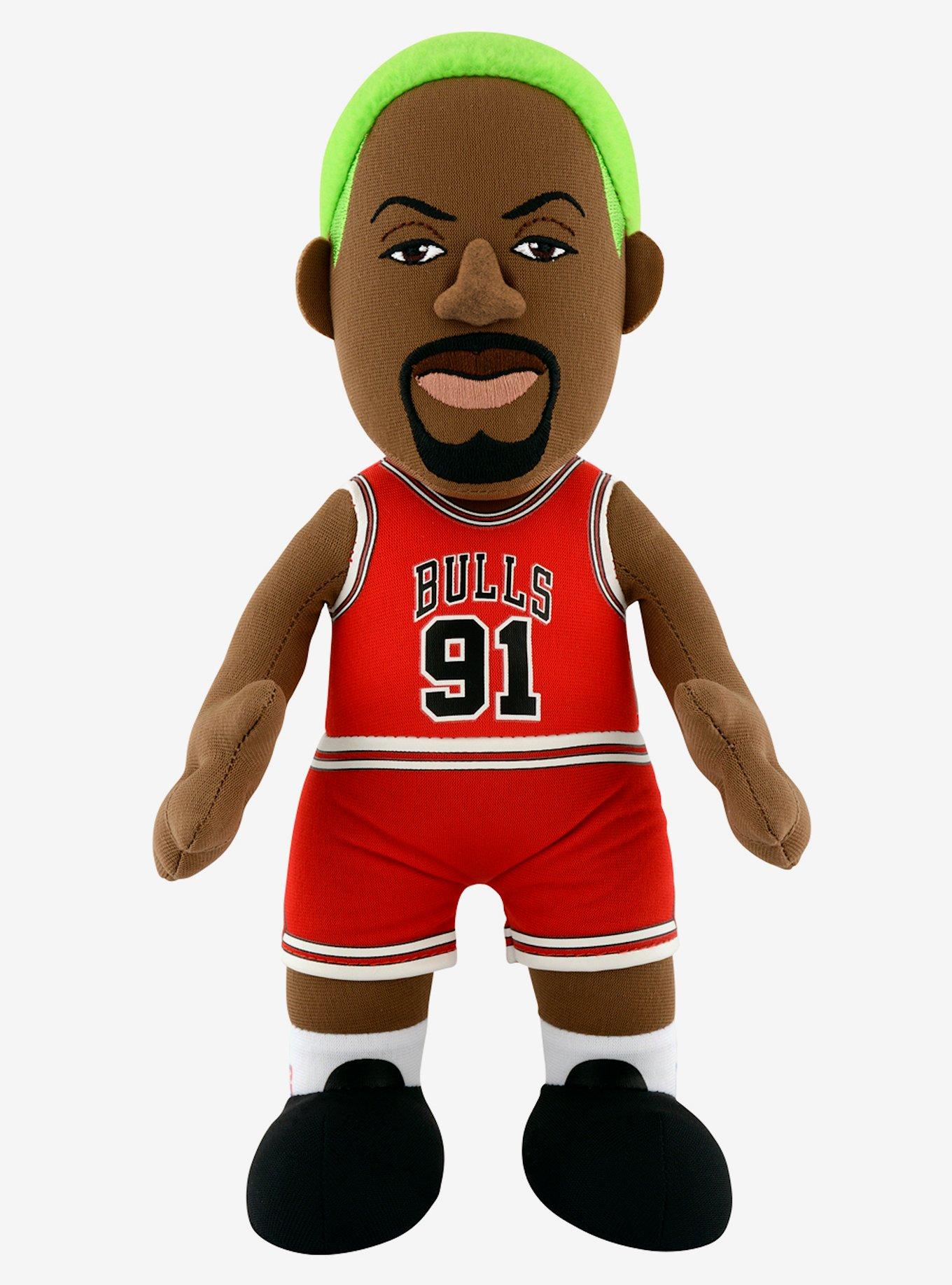 NBA Chicago Bulls Dennis Rodman Bleacher Creatures Plush, , hi-res