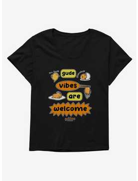 Gudetama Good Vibes Womens T-Shirt Plus Size, , hi-res