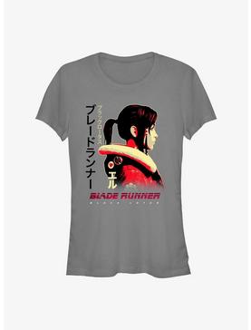 Blade Runner Elle Portrait Girl's T-Shirt, CHARCOAL, hi-res