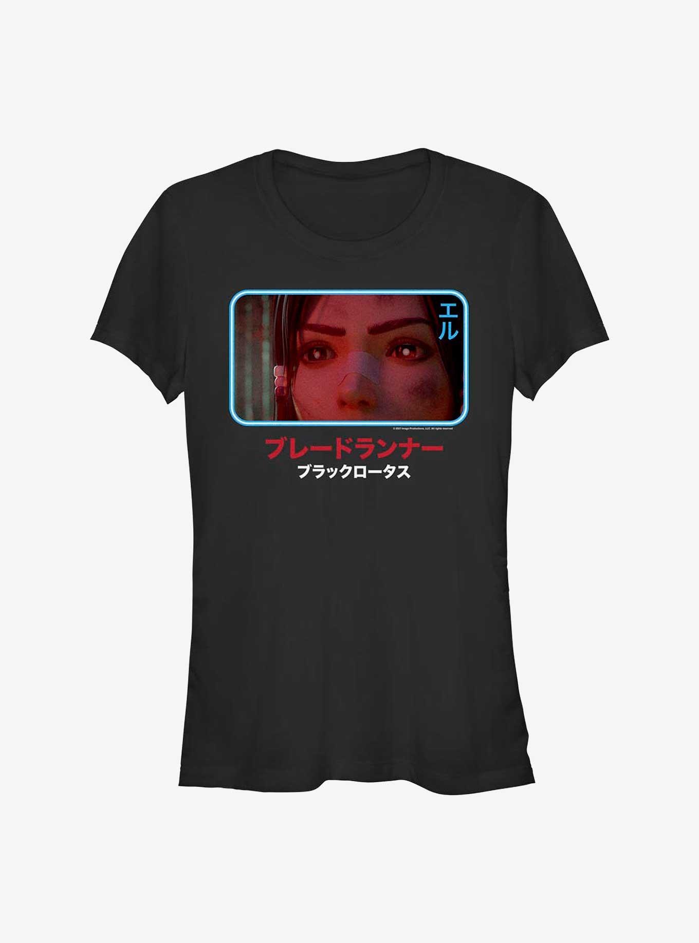 Blade Runner Replicant Girl's TShirt BLACK Hot Topic