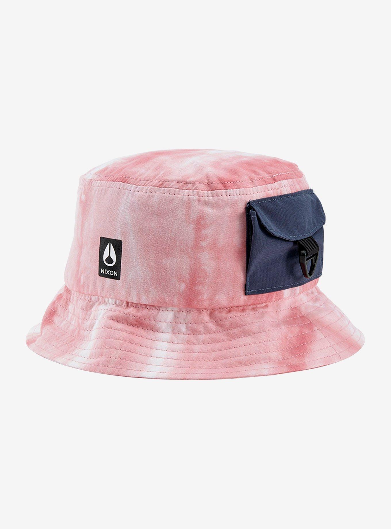 Nixon Trifle Pale Pink Bucket Hat, , hi-res