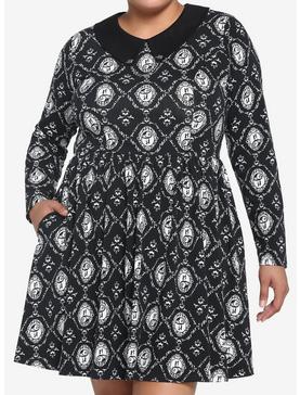 The Nightmare Before Christmas Jack & Sally Cameo Dress Plus Size, , hi-res