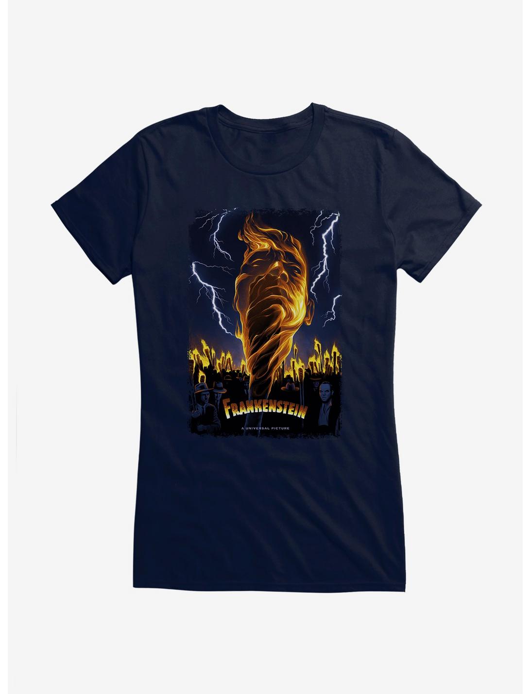 Frankenstein Lightning Girls T-Shirt, , hi-res