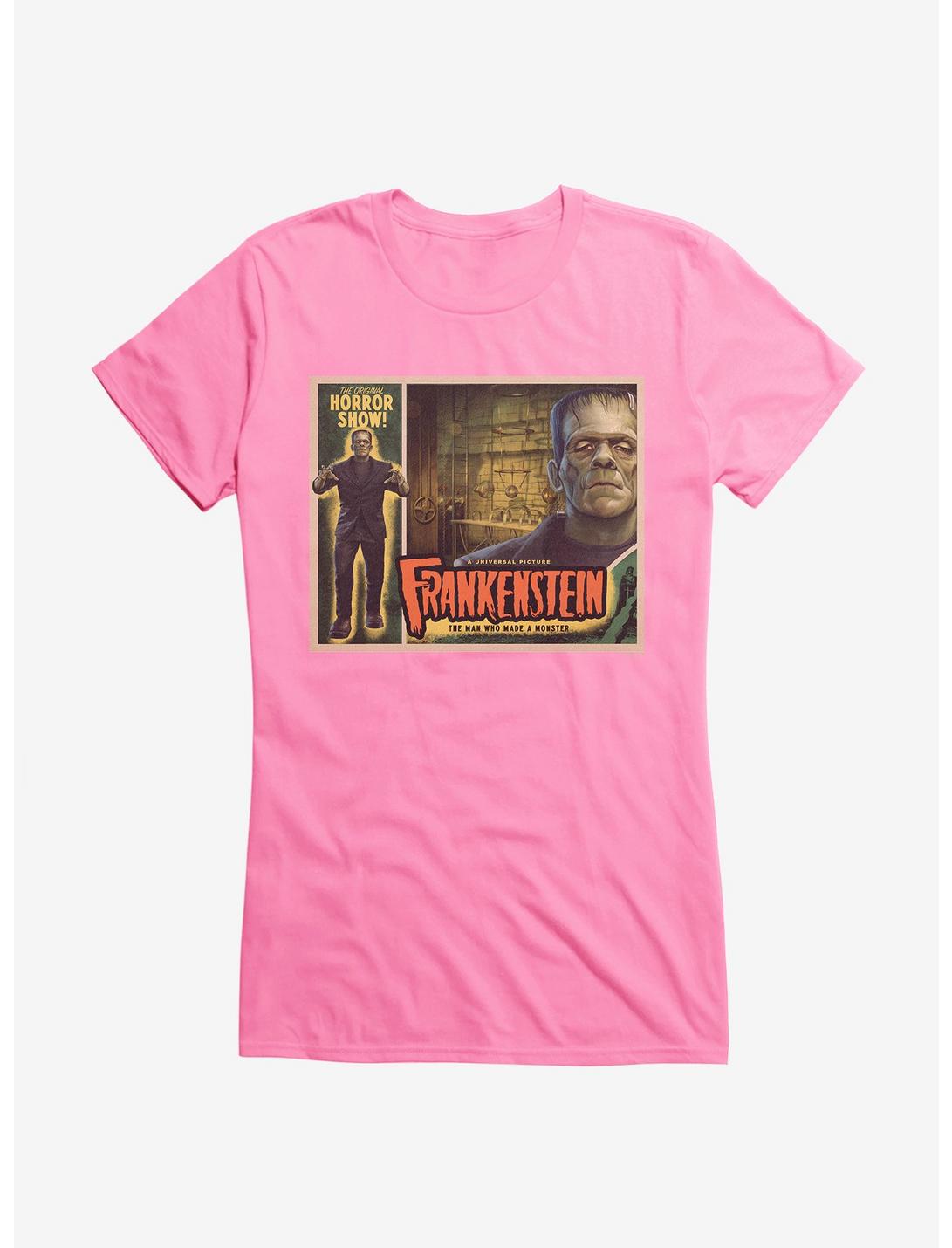 Frankenstein The Man Who Made A Monster Girls T-Shirt, , hi-res