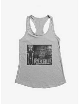 Frankenstein Black & White The Man Who Made A Monster Girls Tank, , hi-res