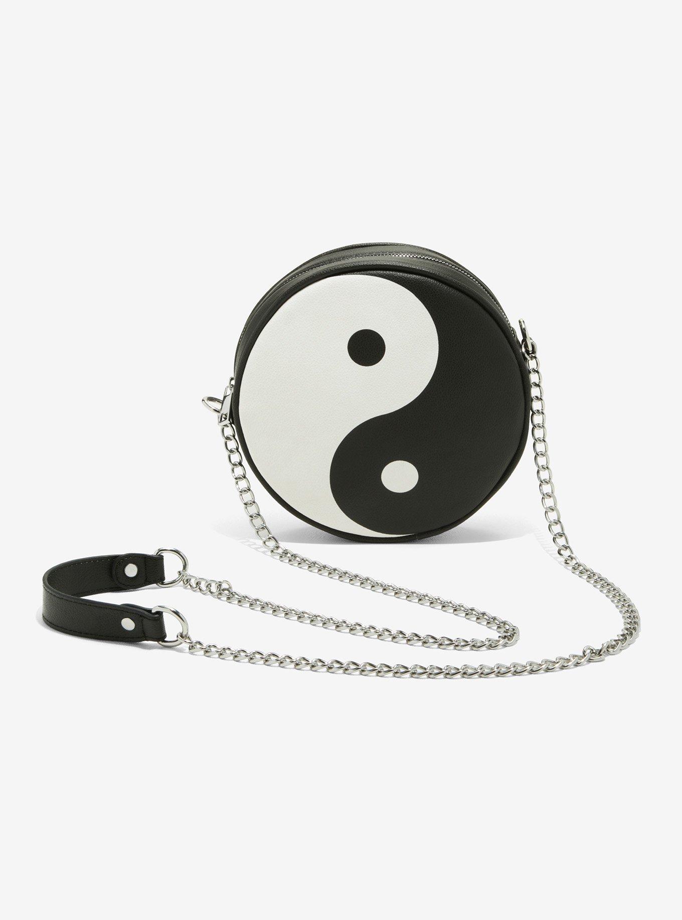 Yin yang purse hook for table