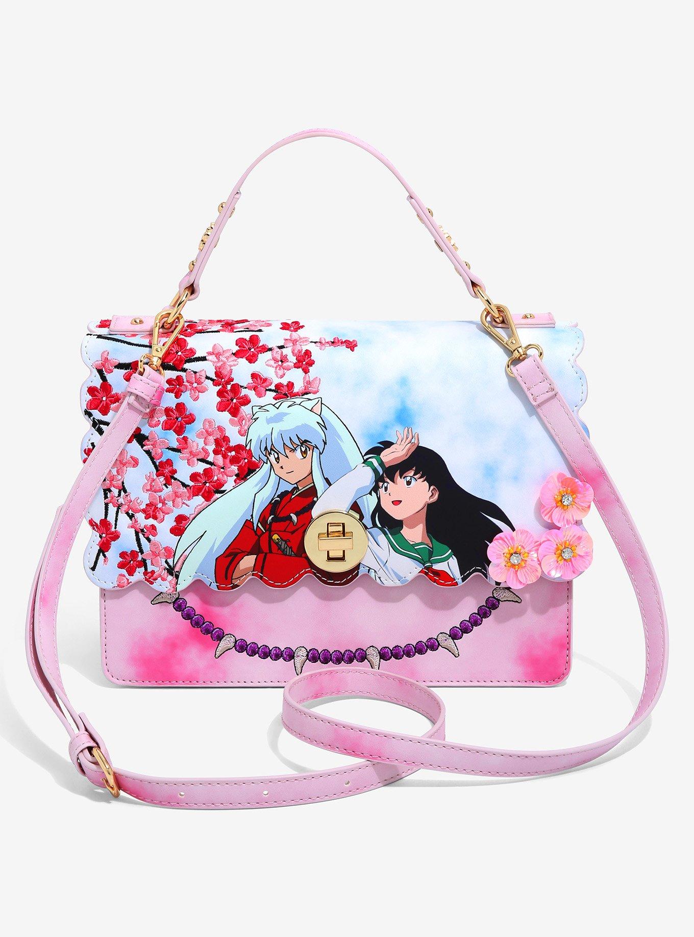 InuYasha Kagome & InuYasha Cherry Blossom Scenic Handbag - BoxLunch  Exclusive