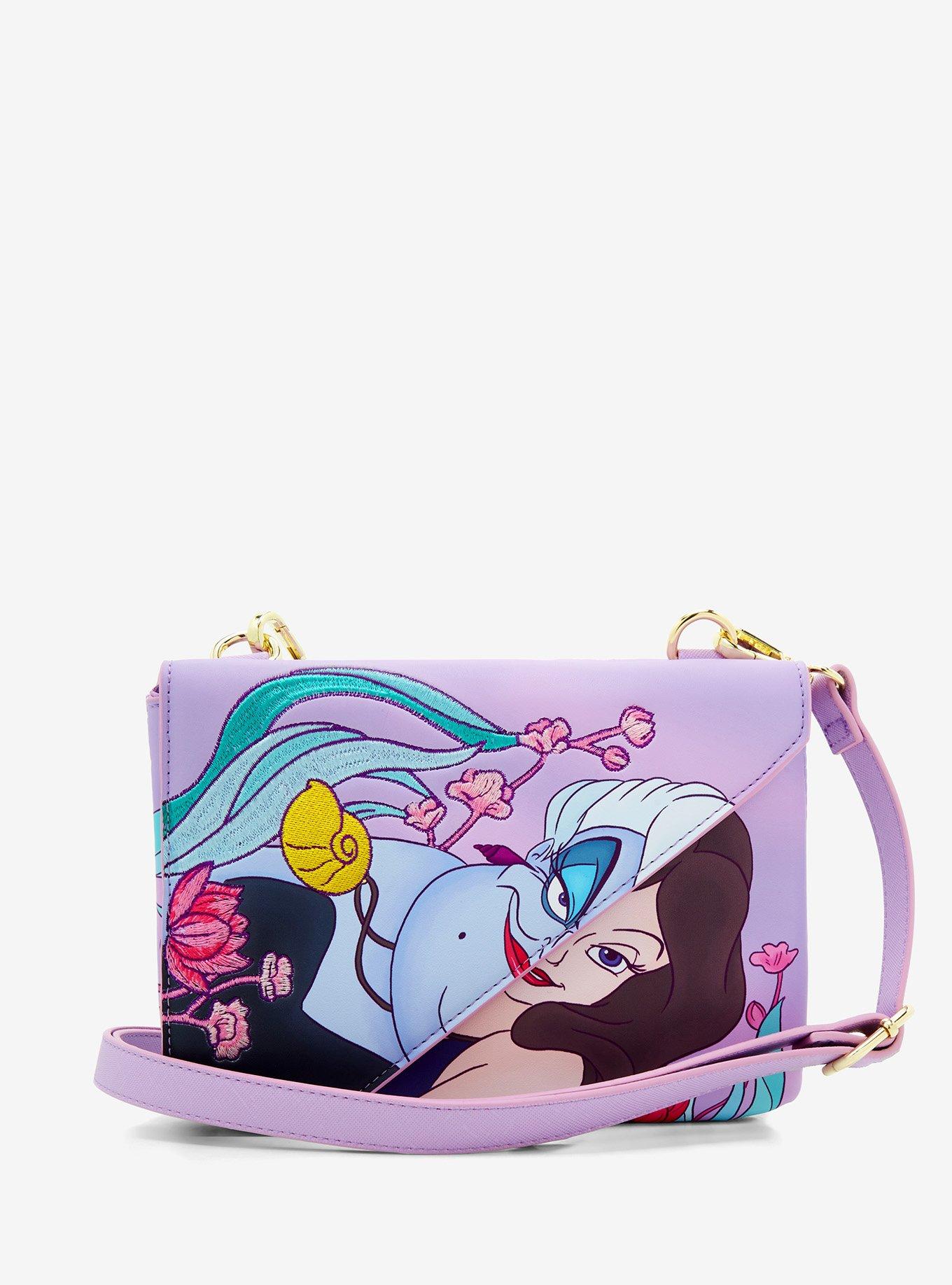 Loungefly Disney The Little Mermaid Ursula and Vanessa Crossbody Bag - BoxLunch Exclusive